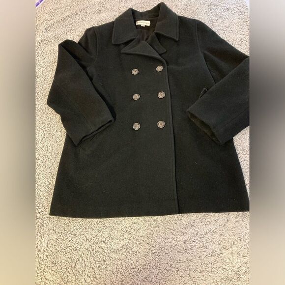 BLOOMINGDALE 12 Black Waist Length Jacket Coat - Picture 3 of 15
